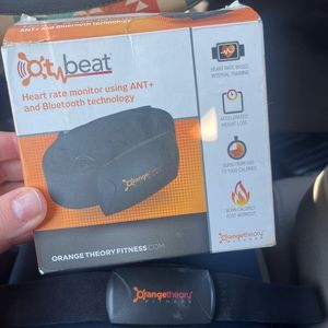 Orange Theory Fitness heart rate monitor, chest strap